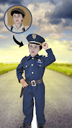 Kids Police Suit Photo Editor Screenshot2