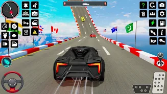 Crazy Car Stunts: Ramp Car Screenshot3