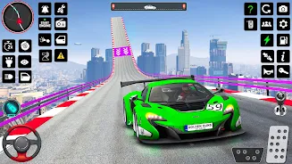 Crazy Car Stunts: Ramp Car Screenshot5