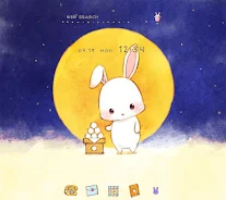 Moon Bunny +HOME Theme Screenshot1