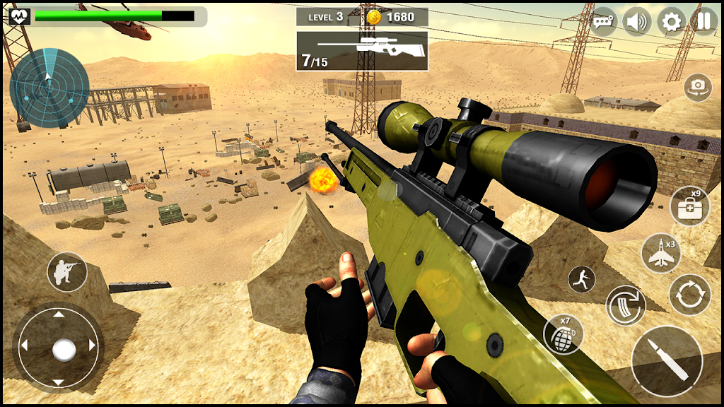 WW2 Sniper 3D: Gun Shoot Games Screenshot3