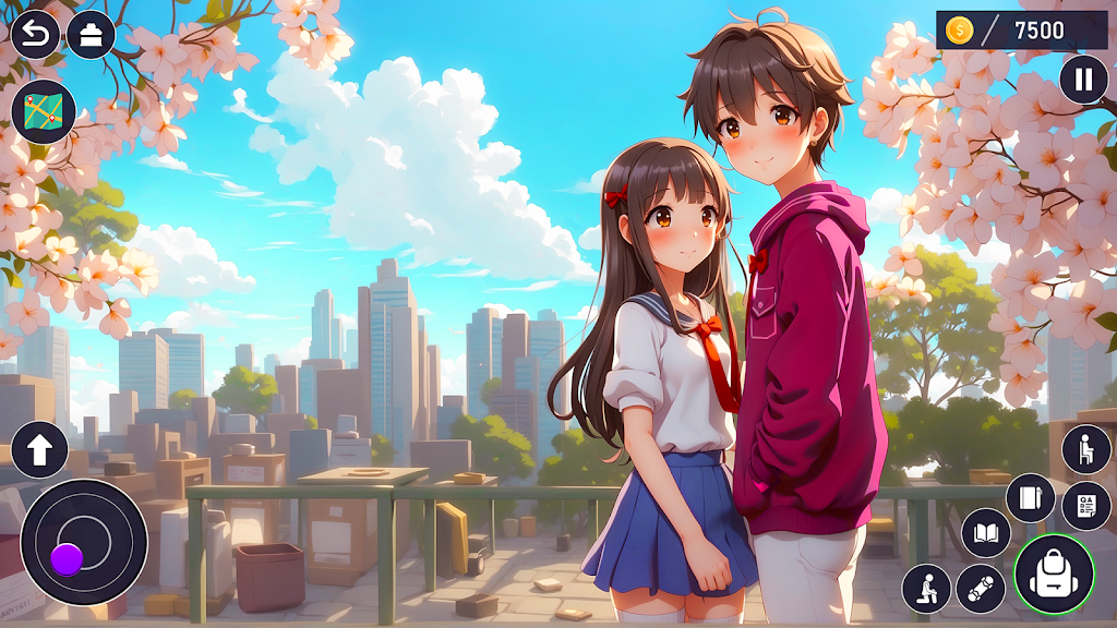 High School Love Anime Games Screenshot4