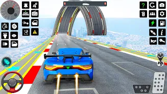 Crazy Car Stunts: Ramp Car Screenshot6