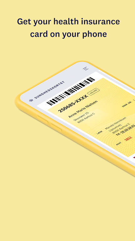 Sundhedskortet Screenshot2
