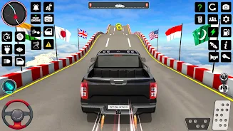 Crazy Car Stunts: Ramp Car Screenshot2