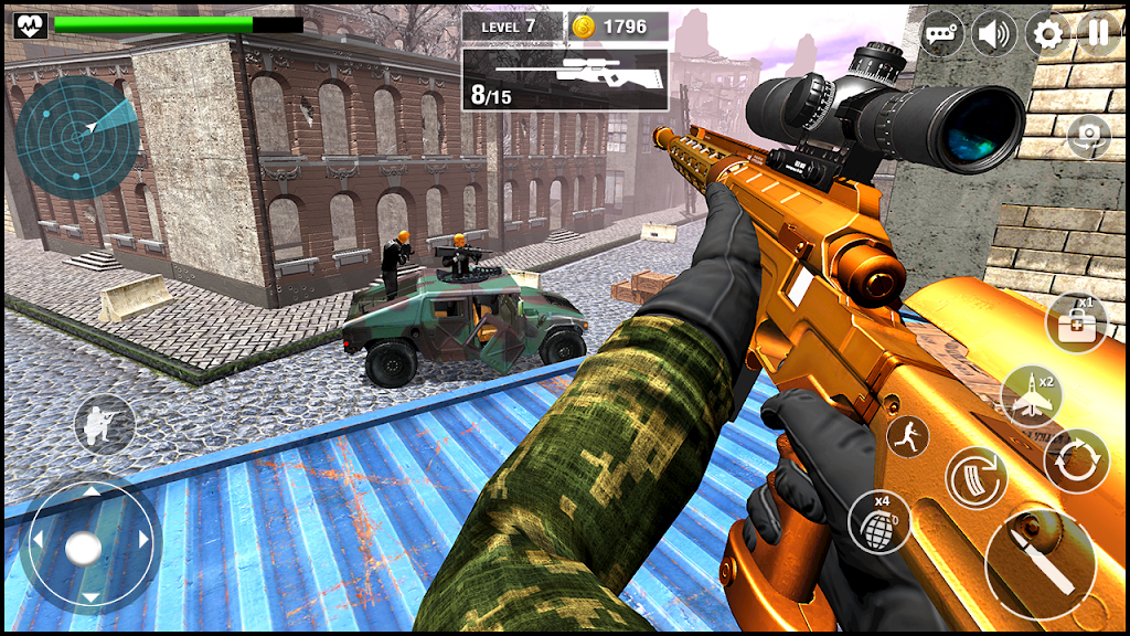 WW2 Sniper 3D: Gun Shoot Games Screenshot2