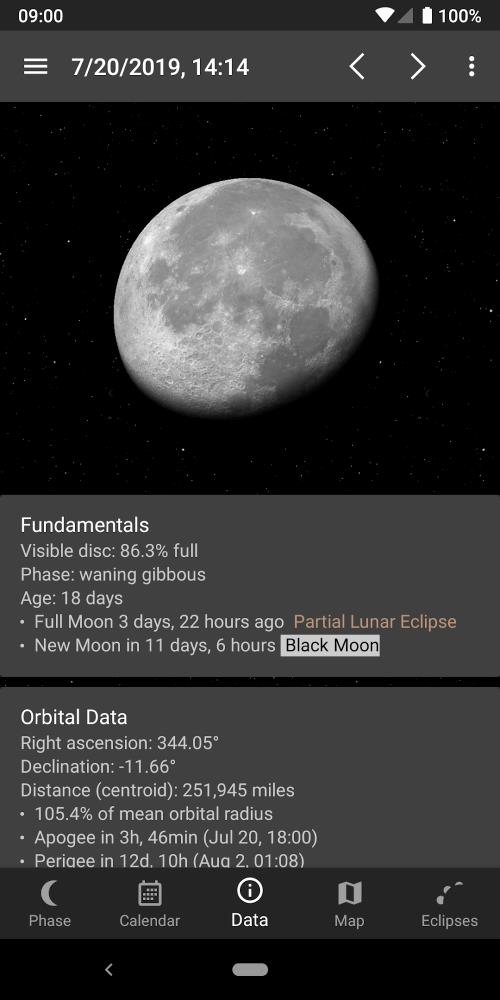 Lunescope Pro: Moon Phases+ Screenshot5