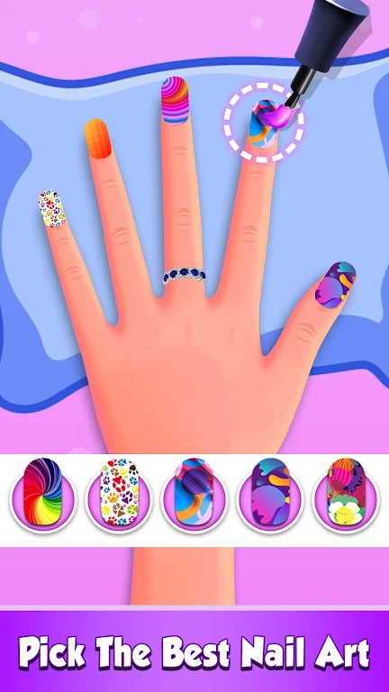 Nail Salon Girls Manicure Game Screenshot1