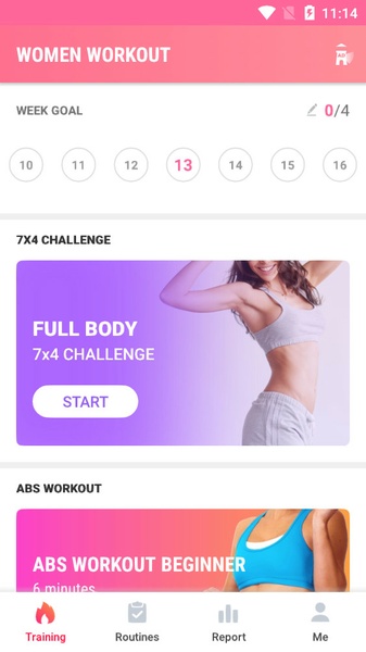 Female Fitness - Women Workout Screenshot2