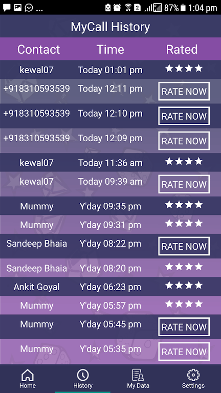 TRAI MyCALL Screenshot4