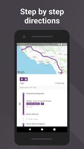 Rome2rio Screenshot4