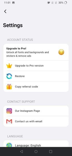 StoryFont for Instagram Story Screenshot1