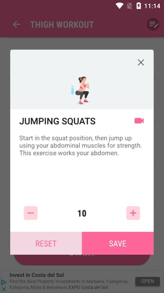 Female Fitness - Women Workout Screenshot1