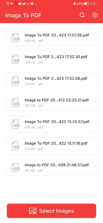 Image to PDF - PDF Maker Screenshot3