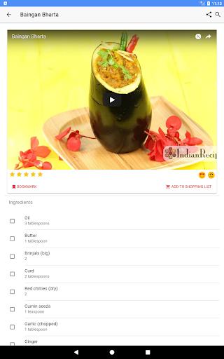 IndianRecipes.com: Indian Recipes & How-To Videos Screenshot3