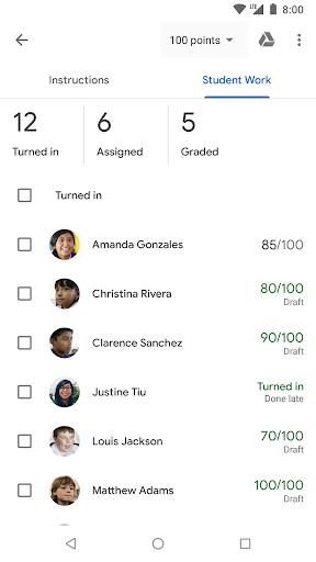 Google Classroom Screenshot4