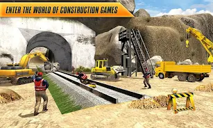 Train Tunnel Construction Game Screenshot1