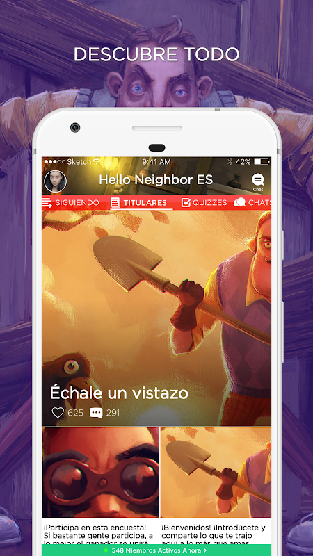 Neighbor Amino para Hello Neighbor en Español Screenshot3