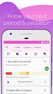 Period and Ovulation Tracker Screenshot1