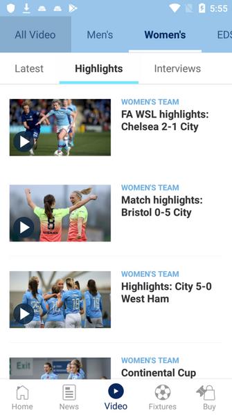 ManCityApp Screenshot1