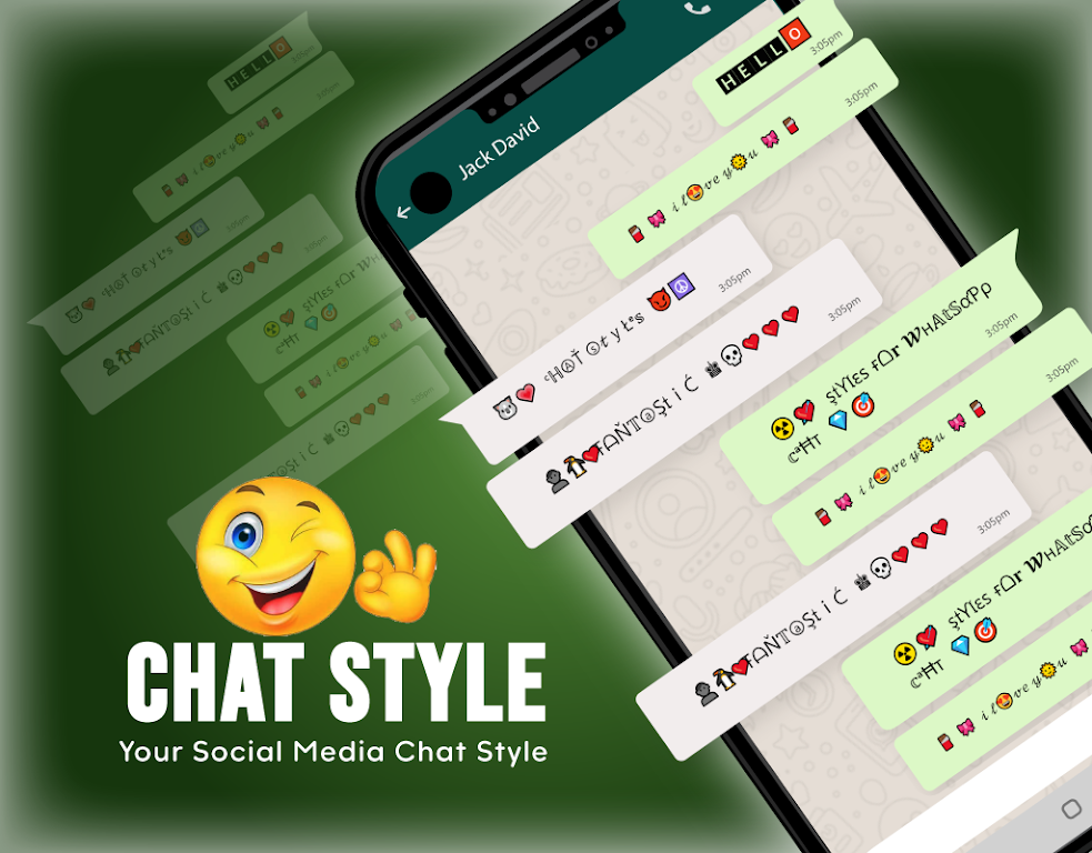 Chat Style - Fonts Keyboard Screenshot2