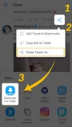 Download Twitter Videos - GIF Screenshot1