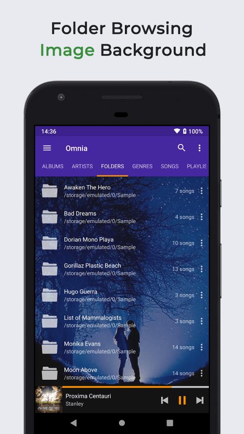 Omnia Music Player Screenshot4