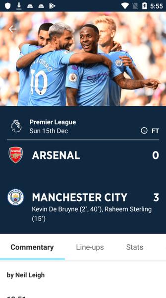 ManCityApp Screenshot4