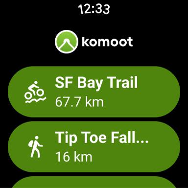 Komoot — Cycling & Hiking Maps Screenshot1