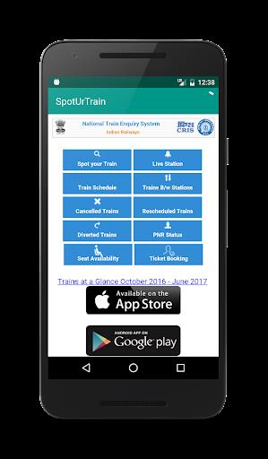 SpotUrTrain(Live Train Status) Screenshot1