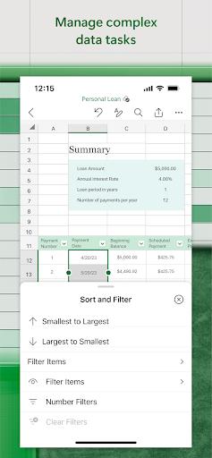 Microsoft Excel Screenshot4