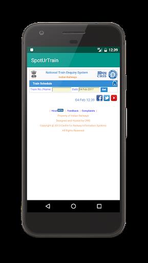 SpotUrTrain(Live Train Status) Screenshot4