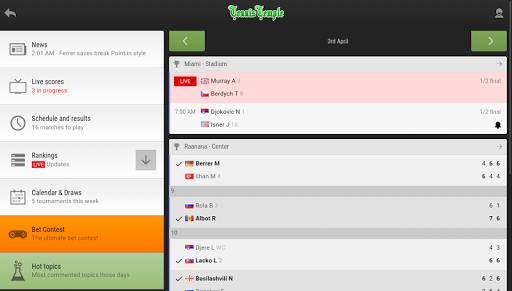 Tennis Temple - Live Scores Screenshot3