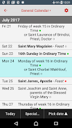 Catholic Calendar: Universalis Screenshot1