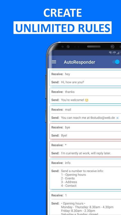 AutoResponder for FB Messenger Screenshot3