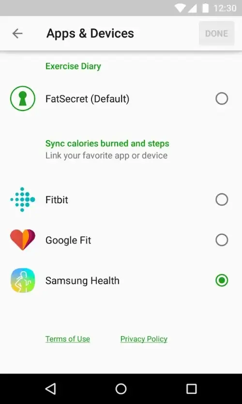 Calorie Counter by FatSecret Screenshot5