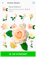 Roses Stickers for WhatsApp Screenshot4