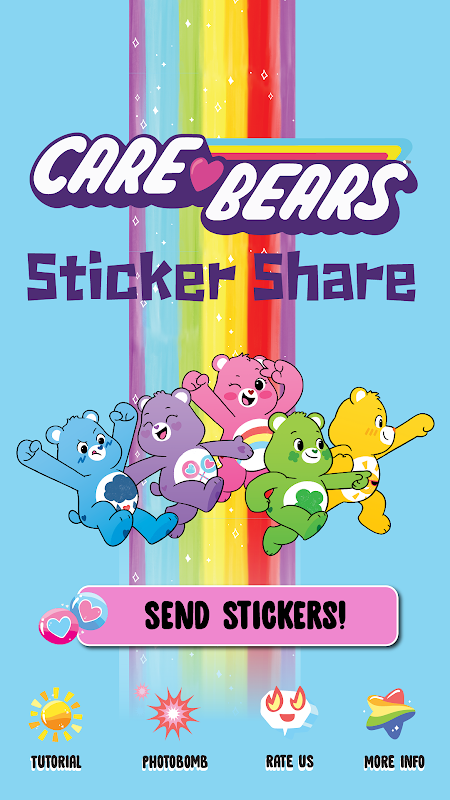 Care Bears Sticker Share Screenshot2