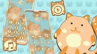 Cartoon Kitten Launcher Theme Screenshot4