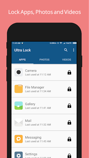 Ultra Lock App Lock & Vault Screenshot1