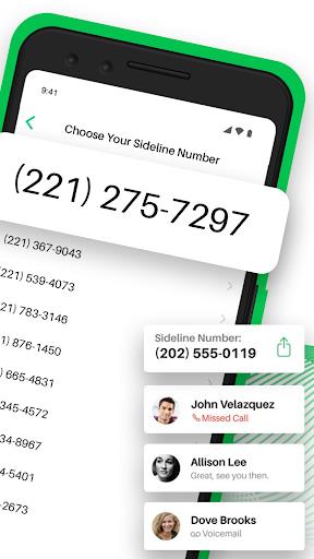 Sideline - Free Phone Number Screenshot1