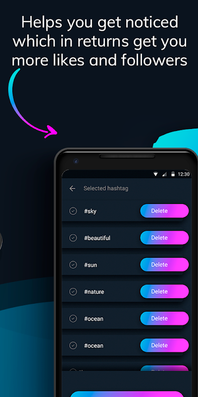 Likes With Tags - Hashtag Generator for Instagram Screenshot3