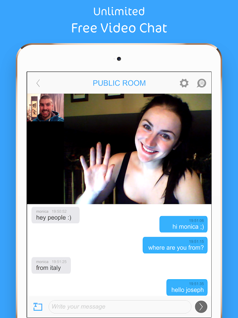 B Messenger Video Chat Screenshot3