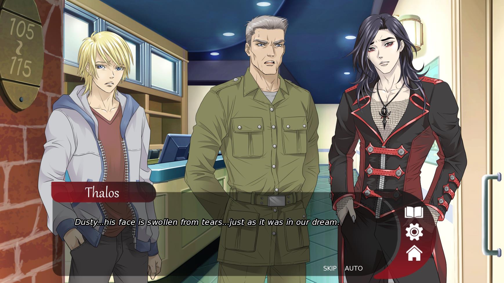 VNRen’PyVampire Slave: A Yaoi Visual Novel Screenshot4