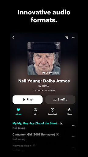 TIDAL Music Screenshot1