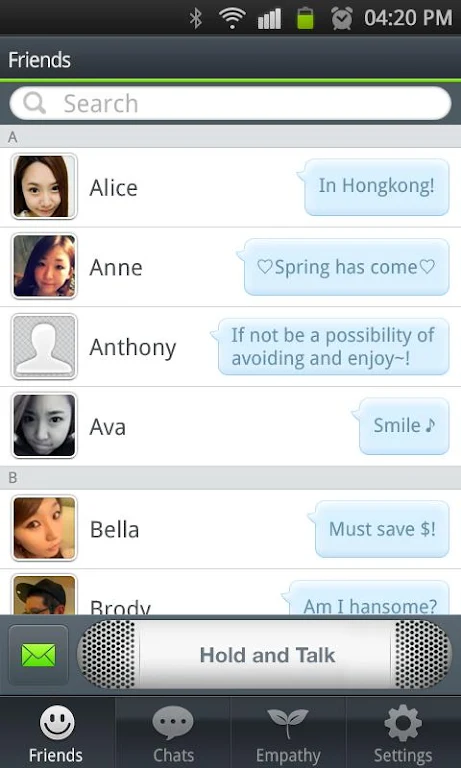 TT talk - Messenger Screenshot3