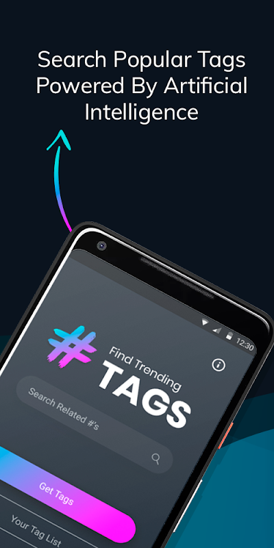 Likes With Tags - Hashtag Generator for Instagram Screenshot1