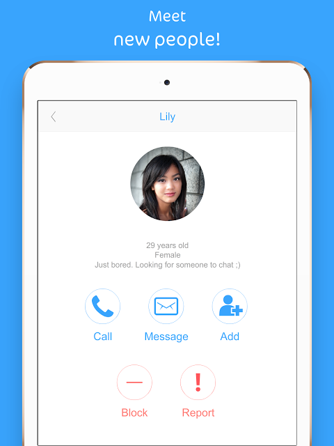 B Messenger Video Chat Screenshot1