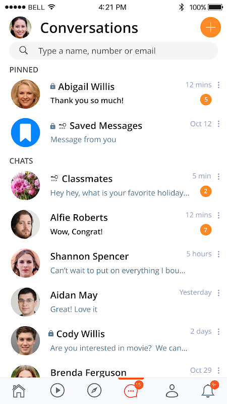 SafeChat — Secure Chat & Share Screenshot1