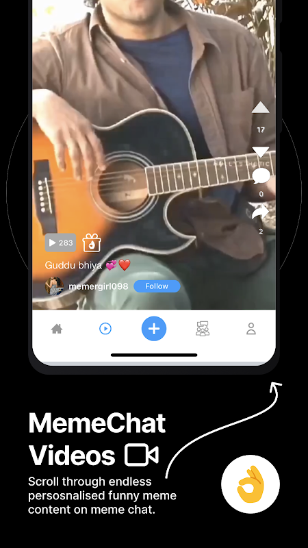 Meme Chat - Make Memes, Money & Communities Screenshot2